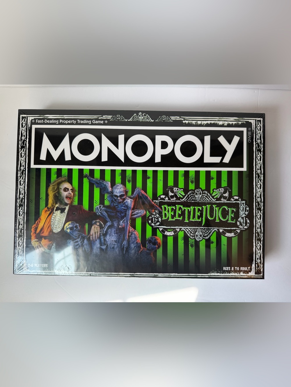 SEALED Monopoly Beetlejuice Edition in ORIGINAL PLASTIC WRAP New USAopoly